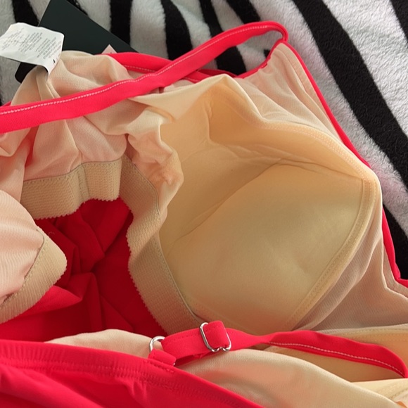 Target plus size tiered tankin swim suit top - Picture 7 of 8